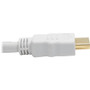 Tripp Lite series High-Speed HDMI Cable with Digital Video and Audio, HD 1080p (M/M), White, 25 ft - 25 ft (7.62 m) HDMI A/V Cable for (P568-025-WH)