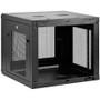 StarTech.com 9U Wall Mount Server Rack Cabinet - 4-Post Adjustable Depth (2.4" to 18.9") Network Equipment Enclosure with Cable - Use (RK920WALM)