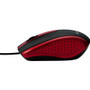 Verbatim Corded Notebook Optical Mouse - White - Optical - Cable - Red - 1 Pack - USB Type A - Scroll Wheel (99742)
