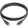 Tripp Lite USB 2.0 Hi-Speed Cable with 5A Rating, USB-C to USB-C (M/M), 6 ft. - 6 ft USB Data Transfer Cable for MacBook Pro, Tablet, (U040-006-C-5A)