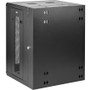 StarTech.com Wallmount Server Rack Cabinet - Hinged Enclosure - 15U - Wallmount Network Cabinet - 16.1in Deep - For Server - 15U Rack (RK1520WALHM)