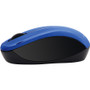 Verbatim Silent Wireless Blue LED Mouse - Blue - Blue LED - Wireless - Radio Frequency - Blue - 1 Pack - USB Type A - Scroll Wheel (99770)
