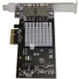 StarTech.com Dual Port Network Card - 2-port PCI Express 10GBase-T / NBASE-T Ethernet Network Interface Card - 5 speed NIC Card - X550 (ST10GPEXNDPI)