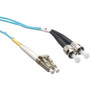 Axiom Fiber Cable 50m - 164 ft Fiber Optic Network Cable for Network Device - First End: 2 x LC Male Network - Second End: 2 x ST Male (Fleet Network)