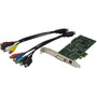 StarTech.com PCIe Video Capture Card - Internal Capture Card - HDMI, VGA, DVI, and Component - 1080P at 60 FPS - Functions: Video - x1 (PEXHDCAP60L2)