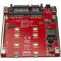 StarTech.com Dual-Slot M.2 to SATA Adapter - M.2 SATA Adapter for 2.5" Drive Bay - M.2 Adapter - M.2 SSD Adapter - M.2 NGFF SSD - RAID (S322M225R)
