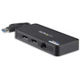 StarTech.com USB to Dual DisplayPort Mini Dock with GbE LAN - Portable Docking Station - USB 3.0 - For Windows - Dual 4K 60 Hz- - for (Fleet Network)