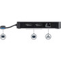 StarTech.com USB to Dual DisplayPort Mini Dock with GbE LAN - Portable Docking Station - USB 3.0 - For Windows - Dual 4K 60 Hz- - for (USBA2DPGB)