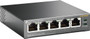 TP-LINK 5-Port 10/100Mbps Desktop Switch with 4-Port PoE - 5 Ports - 2 Layer Supported - Twisted Pair - Desktop - 5 Year Limited (TL-SF1005P)