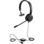 Jabra Evolve 20SE UC Mono - Mono - USB - Wired - 32 Ohm - 150 Hz - 7 kHz - Over-the-head - Monaural - Supra-aural - 3.1 ft Cable - (Fleet Network)