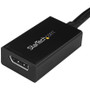 StarTech.com DVI to DisplayPort Adapter with USB Power - DVI-D to DP Video Adapter - DVI to DisplayPort Converter - 1920 x 1200 - for (DVI2DP2)