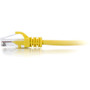C2G 75 ft Cat6 Snagless UTP Unshielded Network Patch Cable - Yellow - 75 ft Category 6 Network Cable - First End: 1 x RJ-45 Male - 1 x (31366)
