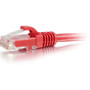 C2G 125 ft Cat6 Snagless UTP Unshielded Network Patch Cable - Red - 125 ft Category 6 Network Cable - First End: 1 x RJ-45 Male - End: (Fleet Network)