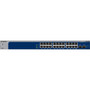 Netgear 24-Port 10-Gigabit/Multi-Gigabit Ethernet Smart Managed Plus Switch (XS724EM) - 24 Ports - Manageable - 3 Layer Supported - - (XS724EM-100NAS)