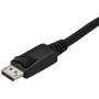 StarTech.com 3m / 10 ft USB C to DisplayPort Cable - USB-C to DP Cable - 4K 60Hz - Black - 9.8 ft. USB C to DisplayPort cable and 4K C (CDP2DPMM3MB)