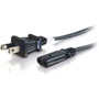C2G 6ft Non-Polarized Power Cord - 183m 27398