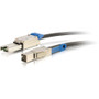 C2G 3m Mini-SAS HD to Mini-SAS Cable - 9.8 ft Mini-SAS HD Data Transfer Cable for Hard Drive, Server, Workstation, Desktop Computer - (Fleet Network)