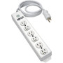 Tripp Lite PS-602-HG 6 Outlets Power Strip - NEMA 5-15P - 6 x NEMA 5-15R - 1.5 ft Cord - 15 A Current - 120 V AC Voltage (PS-602-HG)