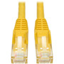 Tripp Lite Cat6 UTP Patch Cable - 5ft - 1 x RJ-45 Male - 1 x RJ-45 Male - Yellow N201-005-YW