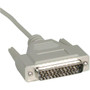 C2G Null Modem Cable - DB-25 Male - DB-9 Female - 7.62m - Beige (Fleet Network)