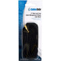 C2G 6 Inch Hook and Loop Cable Straps - Black - 12 Pack 29858