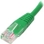 StarTech.com 10 ft Green Molded Cat5e UTP Patch Cable - Category 5e - 10 ft - 1 x RJ-45 Male Network - 1 x RJ-45 Male Network - Green (M45PATCH10GN)