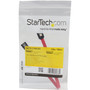 StarTech.com Latching SATA Cable - Male SATA - Male SATA - 12 - Red (LSATA12)