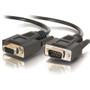 C2G Serial Extension Cable - DB-9 Male Serial - DB-9 Female Serial - 1.83m - Black (Fleet Network)