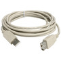 StarTech.com 10ft USB 2.0 Extension Cable A to A - M/F - USB - 10 ft - 1 x Type A Male - 1 x Type A Female - Gray (Fleet Network)