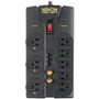 Tripp Lite ProtectIT TLP808TELTV 8 Outlets 120V Surge Suppressor - Receptacles: 8 x NEMA 5-15R - 2160J (TLP808TELTV)