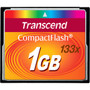 Transcend 1 GB CompactFlash - 133x Memory Speed TS1GCF133