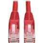Tripp Lite Cat6 UTP Patch Cable - 5ft - 1 x RJ-45 Male - 1 x RJ-45 Male - Red (Fleet Network)