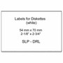 Seiko Diskette Label - 275 Width x 212 Length - 320RollBox - White SLP-DRL