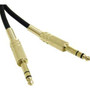 C2G Pro-Audio Cable - 1.5 ft - 1 x Male Audio - 1 x Male Audio - Shielding - Black (Fleet Network)