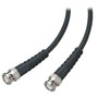 Black Box Coax Cable - 50 ft Coaxial Network Cable - First End: 1 x BNC Male Video - Second End: 1 x BNC Male Video - Black (Fleet Network)