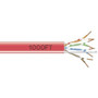 Black Box GigaBase 350 Cat5e Bulk UTP Cable - 1000 ft Category 5e Network Cable - Bare Wire - Bare Wire - Red EYN849A-PB-1000