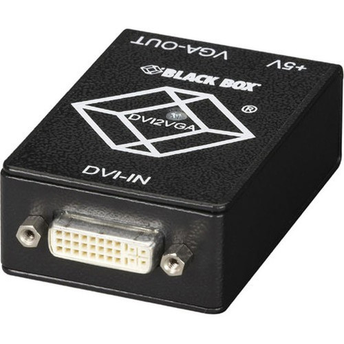 Black Box DVI-D to VGA Converter - Functions: Signal Conversion - VGA - DVI - 1 Pack (AC1038A)