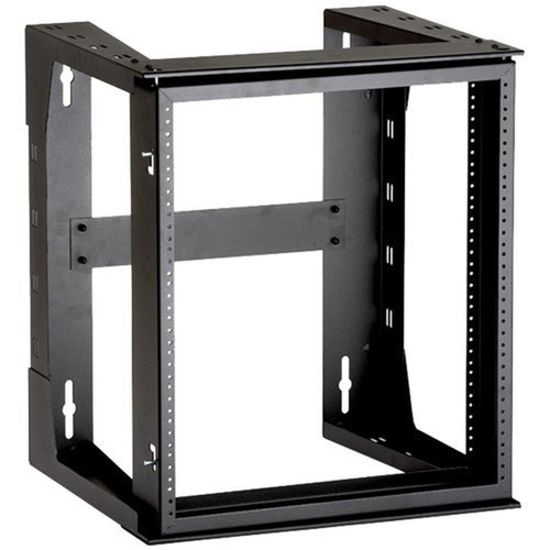 Black Box RM070A-R3 Wallmount Rack Frame - 12U Rack Height - Black - Steel - 34.02 kg Maximum Weight Capacity (RM070A-R3)