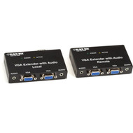 Black Box VGA Extender Kit with Audio 2-Port Local 2-Port Remote - 1 Input Device - 4 Output Device - 500 ft 152400 mm Range - 2 x AC556A-R2