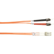 Black Box 625-Micron Multimode Value Line Patch Cable ST-LC 10-m 328-ft - 328 ft Fiber Optic Network Cable for Network Device FO625-010M-STLC
