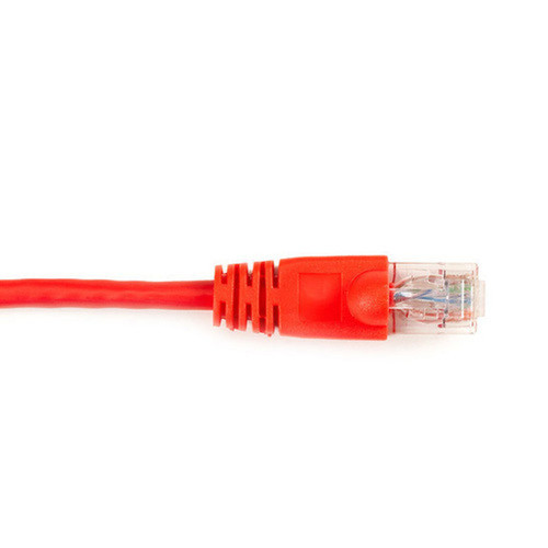 Black Box CAT5e Value Line Patch Cable, Stranded, Red, 15-ft. (4.5-m) - 15 ft Category 5e Network Cable for Network Device - First 1 x (CAT5EPC-015-RD)