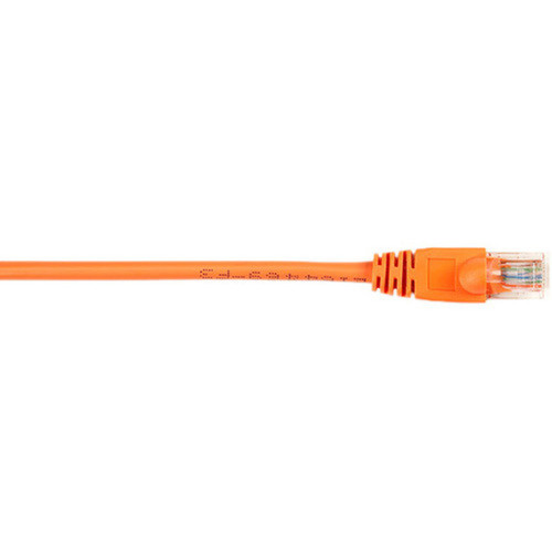 Black Box CAT5e Value Line Patch Cable, Stranded, Orange, 5-ft. (1.5-m) - 5 ft Category 5e Network Cable for Network Device - First 1 (CAT5EPC-005-OR)