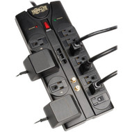 Tripp Lite Protect It Surge Suppressor - 12 x NEMA 5-15R - 180 kVA - 2880 J - 120 V AC Input TLP1208SAT
