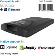 Socket Mobile SocketScan S800 1D Barcode Scanner Black - Cable Connectivity - 5 scans - 20 508 mm Scan Distance - 1D - Imager - CX2881-1476