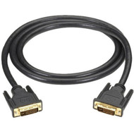 Black Box DVI-I Dual-Link Cable Male to Male 5-m 164-ft - 164 ft DVI Video Cable for Video Device - First End 1 x DVI-I Male - DVI-I-DL-005M