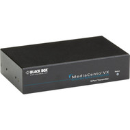 Black Box MediaCento VX 8-Port Transmitter - 1 Input Device - 98425 ft 300000 mm Range - 9 x Network RJ-45 - 1 x VGA In - 1 x VGA AVX-VGA-TP-TX-8