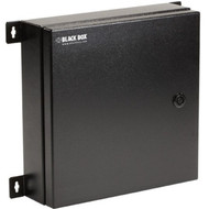 Black Box NEMA 4 Rated Fiber Optic Wallmount Enclosure 2 Adapter Panels - For LAN Switch Patch Panel - Wall Mountable - Steel JPM4001A-R2