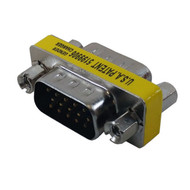 VGA Slimline Gender Changer HD15 Male to Male FN-AD-HD15-1SL