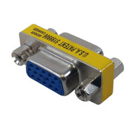 VGA Slimline Gender Changer HD15 Female to Female FN-AD-HD15-2SL