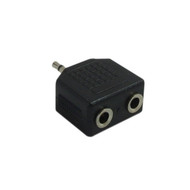 25mm Stereo Male to 2 x 35mm Stereo Female Adapter FN-AD-Z2Y3Y3